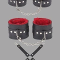 Siyah Kırmızı Harness Fantezi Aksesuar Set