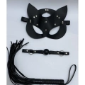 Siyah Maske Ağız Topu,3Lü Set