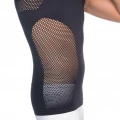 Siyah Seamless Fileli Erkek Korse Atlet