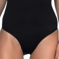 Siyah Yüksek Bel Double Slip Korse