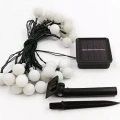 Solar 5m 28 Led Top RGB Siyah Kablolu