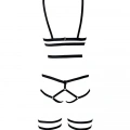 String - Sütyen Jartiyer Harness Takım - 142