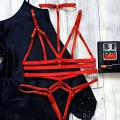 String - Sütyen Lastik Harness Takım - 144