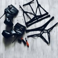 Sütyen - String Lastik Harness Takım - 144