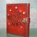 Taşlı Deri Defter