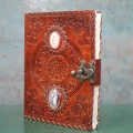 Taşlı Deri Defter