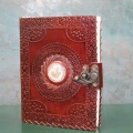 Taşlı Deri Defter