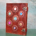 Taşlı Deri Defter
