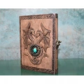 Taşlı Deri Defter
