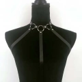 Tasma Ve Bel Detaylı Şık Deri Harness - 545
