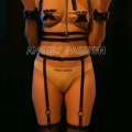 Tasmalı Seksi Harness Jartiyer Takım - 509