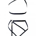 Tek Bacak Bağlantılı Seksi Lastik Harness - 375