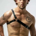 Tek Omuz Deri Erkek  Harness - 211