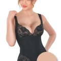Ten Dantelli Agraflı Body Korse
