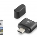Type-c 3.2 Gen1 Kart Okuyucu Microsd 5 Gbps Siyah TC302