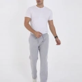 Üç İplik Basic Eşofman Pantolon - Gri