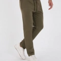 Üç İplik Basic Eşofman Pantolon - Haki
