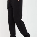 Üç İplik Basic Eşofman Pantolon - Siyah