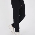Üç İplik Basic Eşofman Pantolon - Siyah