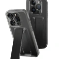 Uniq Apple iPhone 15 Pro Max Heldro Mount Standlı Kapak - Şeffaf