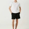 Unisex Basic Bisiklet Yaka Regular T-Shirt - Beyaz