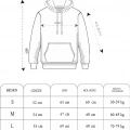 Uzun Kol Kapşonlu Basic Sweatshirt hoodie - Siyah