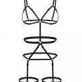 Vücudu Saran Seksi Jartiyer Harness - 36