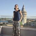 Yaprak Desenli Ve Dantelli 3lü Pijama Takımı