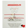 Yıldız Arkadaşlık İp Bileklik 2 Adet