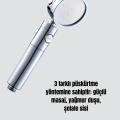 Yüksek Basınçlı 3 Fonksiyonlu Duş Başlığı