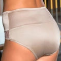 Yüksek Bel Slip Külot Cappucino