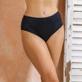 Yüksek Bel Slip Külot Siyah