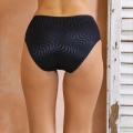 Yüksek Bel Slip Külot Siyah