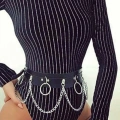 Zincirli Bel Üzeri Şık Harness 639