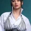 Zincirli Göğüs Seksi Harness - 964