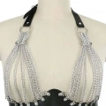 Zincirli Göğüs Seksi Harness - 964