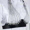 Zincirli Göğüs Seksi Harness - 964