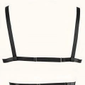 Zincirli Seksi Lastik Göğüs Harness - 926