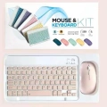 ZR20Km Pembe Kablosuz Klavye Mouse Set