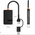 ZR783 Ads-316 Type-C + Usb 8 İn 1 Card Reader 5Gbps
