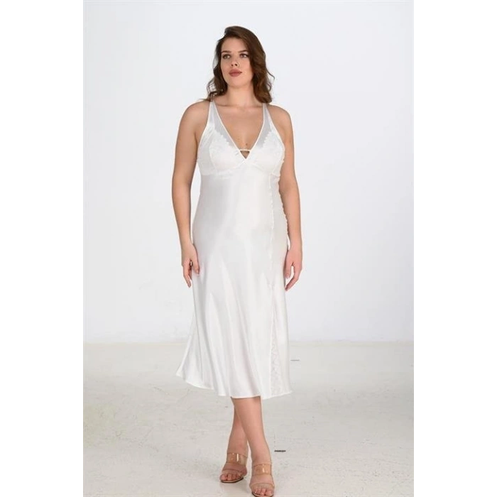 2li Ekru Sabahlık Takımı Bigsize 6224