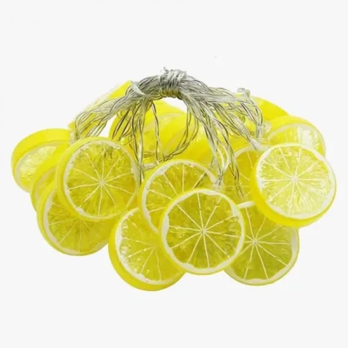 2m 10 Led Pilli Limon Işık