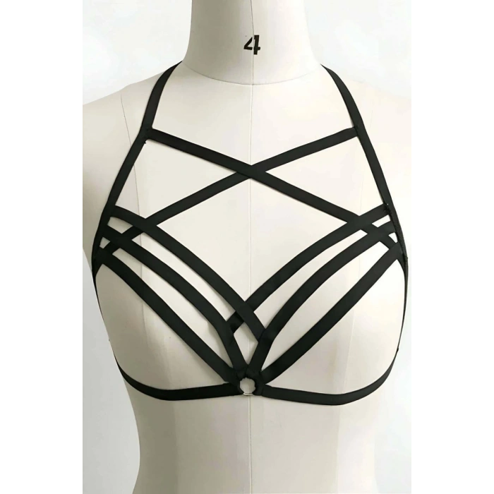3 Sıralı Çapraz Detaylı Seksi Harness - 62