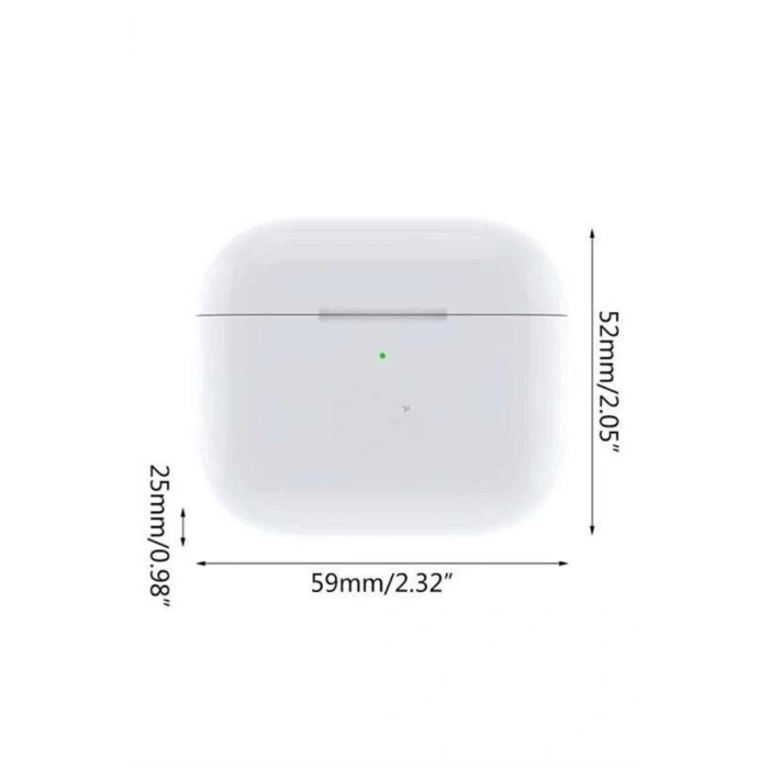 3.nesil İos Android Uyumlu Bluetooth 5.0 Beyaz Çağrı Cevaplama