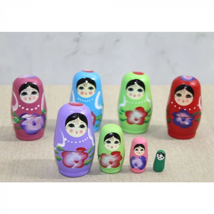 4Lü Ahşap Matruşka