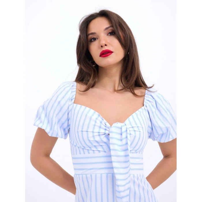 5948 ELBİSE-LOS ANGELES ÇİZGİLİ