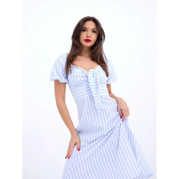 5948 ELBİSE-LOS ANGELES ÇİZGİLİ