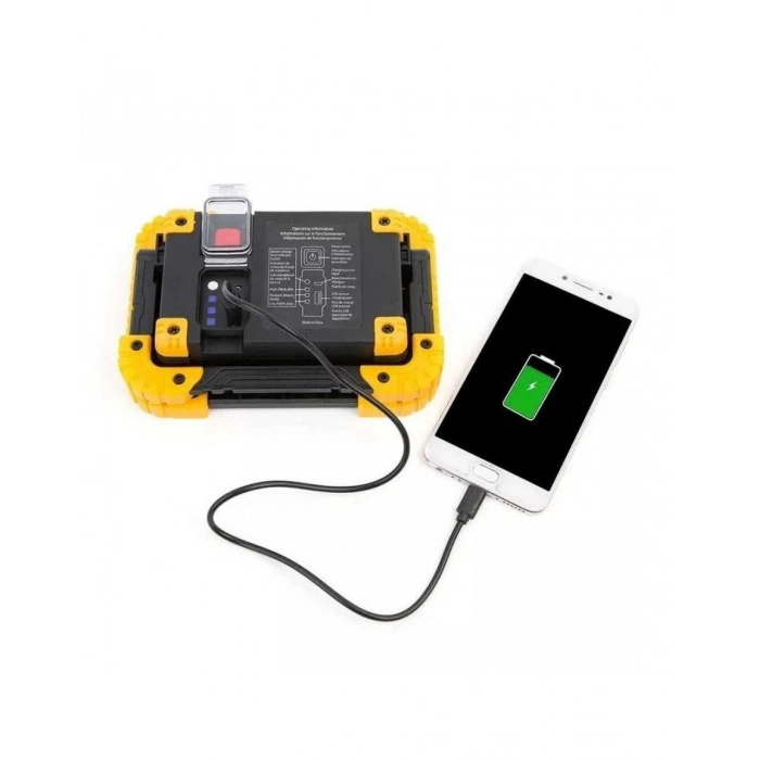 750 Lümen Powerbank Şarjlı Işıldak