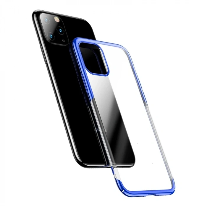 Baseus Glitter Case İphone 11 Pro  Max 6.5  Şeffaf Lüx Silikon Kılıf