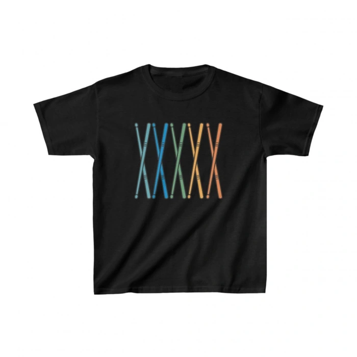 Baskılı T-Shirt - Siyah -